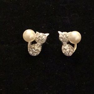 925 Sterling silver Swarovski crystals earrings✨